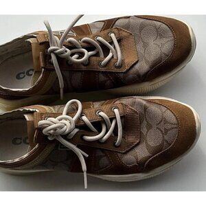 Coach Citysole Runner Brown Logo Men’s Shoes Sneakers Size 9.5 Style G4940